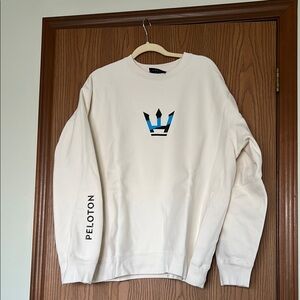 Peloton Cream Sweatshirt